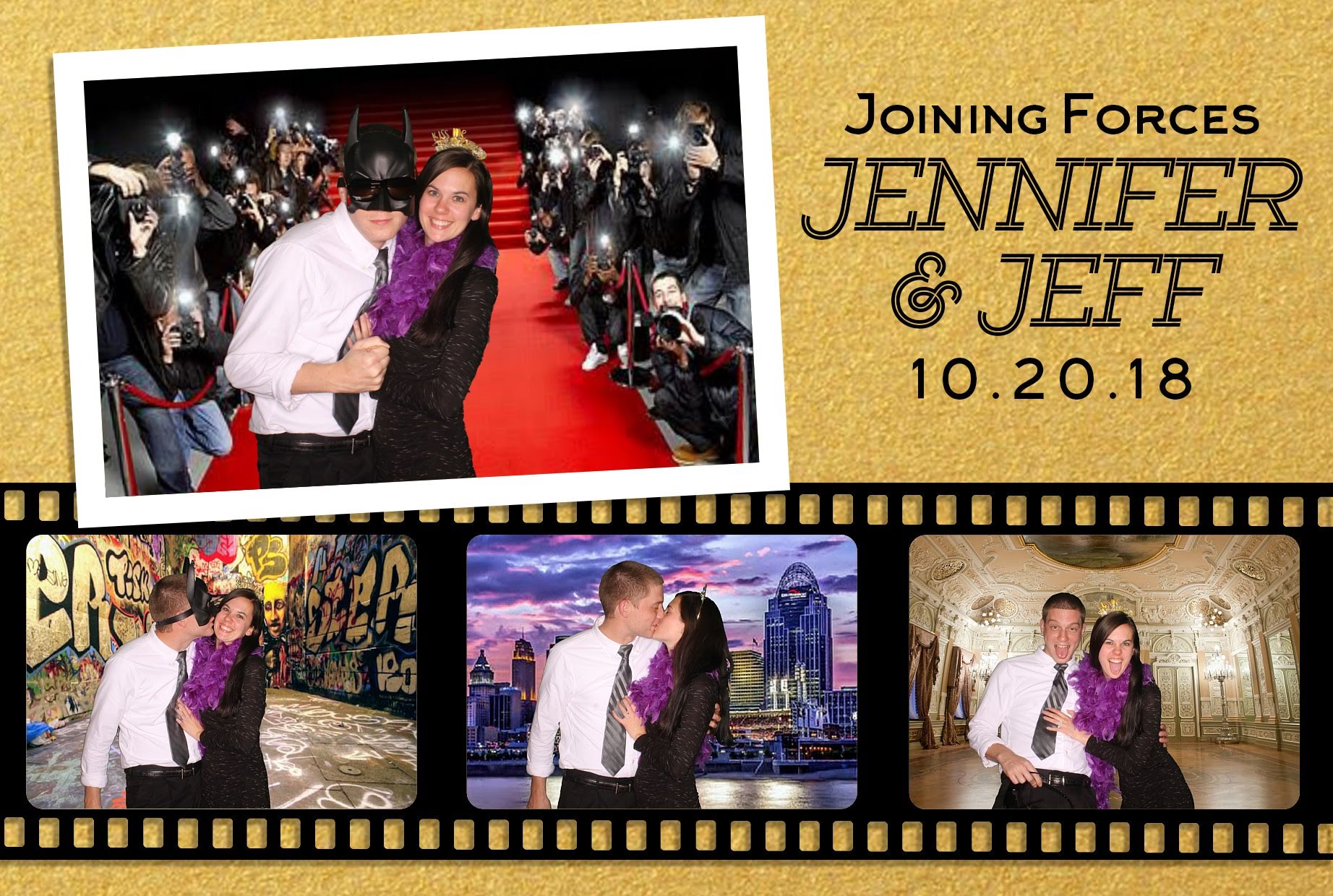 Jenn and Jeff | View more photos from the event at gallery.photoboothcincy.com/u/PhotoBoothCincy/Jenn-and-Jeff